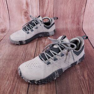 Merrell Womens Size 9 Wrapt Barefoot Walking Boots Shoes Gray Suede J036008
